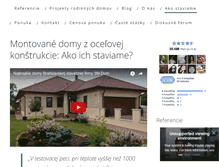 Tablet Screenshot of domypremladych.sk